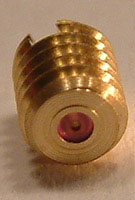 RB82584 Series Brass Precision Orifice Threaded Insert